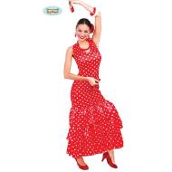 Costume A Pois Ballerina Di Flamenco Taglia L (84728)