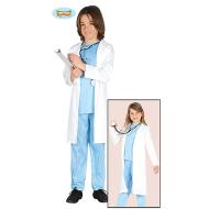 Costume Dottore Chirurgo Bambino Bambina Taglia 7-9 Anni (85728)