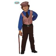 Costume Vecchio Nonno Nonnino Bambino Taglia 7-9 Anni (83733)