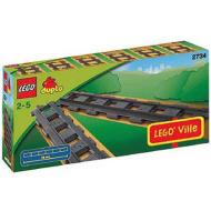 LEGO Duplo - 6 Binari diritti per la ferrovia (2734)