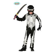 Costume Scheletro Ninja Bambino Taglia 10-12 Anni (87735)