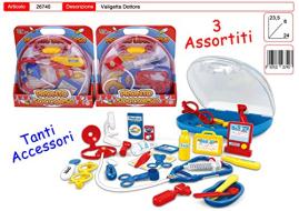 Valigetta Dottore Pronto Soccorso Con Accessori - articolo assortito 1 pz(26740)