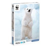 Puzzle 250 pezzi WWF Orso Polare 29744