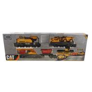 Treno Caterpillar De luxe con luci (37751)