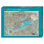 Puzzle 3000 Pezzi - Città del Pop
