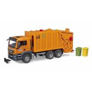 MAN TGS camion trasporto rifiuti arancione (03760)