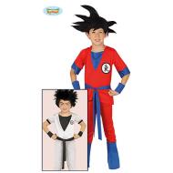 Costume Guerriero Ninja Manga Bambino Taglia 5-6 Anni (82760)