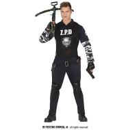 Costume Adulto Polizia "Zombie Police Department" Taglia 48-50 M (79762)