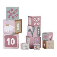 Flowers & Butterflies Building Blocks - Blocchi legno (LD4767)