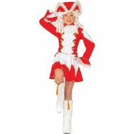 Majorette (Giacca, Gonna Con Sottogonna, Copristivali, Cappello) (164 Cm / 14-16 Years)