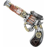 Pistola revolver steampunk in latex