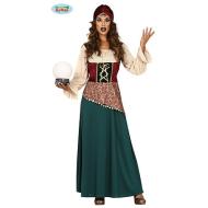 Costume Donna Zingara Chiromante Cartomante Taglia M (88783)