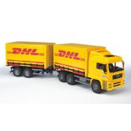MAN TGA camion portacontainer DHL con rimorchio (2784)