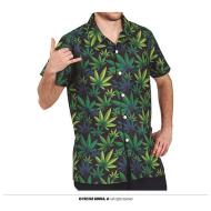 Camicia Marijuana Adulto 48-50  (M) (17785)