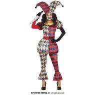 Costume "Diamond Harlequin" Adulta Taglia 36-38 S (79790)