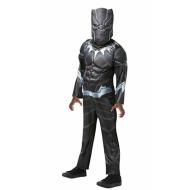 Costume Black Panther Deluxe 3-4 anni (640909-S)
