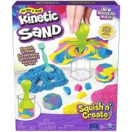 Kinetic Sand, Set Gioco Squish N' Create, Sabbia Colorata
