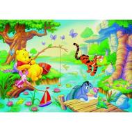 Puzzle 60 pezzi Winnie the Pooh a pesca