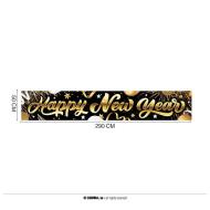 Banner ""Happy New Year"" 290x50 Cm (31817)