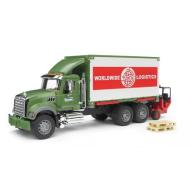 MACK Granite camion porta container con muletto (2820)