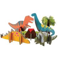 Animali In Cartone 3D - Dinosauri (Pe36611)