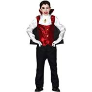 Costume Vampiro Conte Dracula Bambino Taglia 10-12 Anni (81822)
