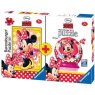 Minnie Mouse Puzzle 100 pezzi + minipuzzleball 54 pezzi (10834)