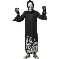 Costume Teschio Fosforescente 8-10 anni (S8883-L)