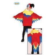 Costume Ara Pappagallo Bambino Bambina Taglia 10-12 Anni (85848)