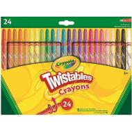 24 Pastelli Gira e Colora Twistable (52-8501)