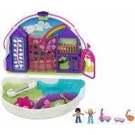 Polly Pocket Cofanetto Borsetta dei Segreti Arcobaleno(GKJ65)