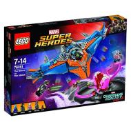 The Milano vs. The Abilisk Guardians of the Galaxy - Lego Super Heroes (76081)