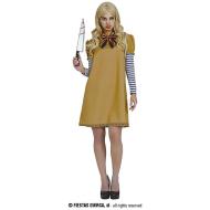 Costume Donna Adulta Bambola Assassina Taglia 38-40  (M) (79866)