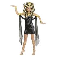 Cleopatra (Vestito,Collare, Bracciali Con Velo,Braccialetti, Lacci Per Gambe,Copricapo) L