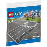 Rettilineo e incrocio - Lego City Supplementary (7280)