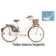 Bici 26" Ferrara Lusso White/Silver