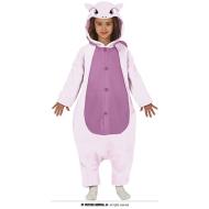 Costume Da Gatta Viola Bambina 5-6 Anni (77880)