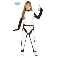 Costume Soldato Dello Spazio Bambino Bambina Taglia 10-12 Anni (85881)