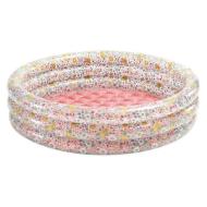 Piscina Baby Tre Anelli Fiori Cm 86x25