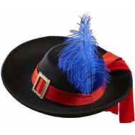 Cappello da Moschettiere, in Feltro Spazzolato, Taglia Unica Bambino (0490R)