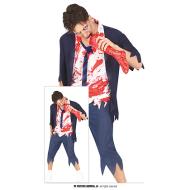 Costume Zombie Liceale Ragazzi Taglia 14-16 Anni (77909)