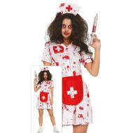 Costume Infermiera Sanguinaria Ragazze Taglia 14-16 Anni (77915)