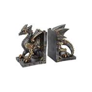 Fermalibri Steampunk Dragon Bookends