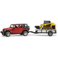Jeep Wrangler Unlimited Rubicon con rimorchio e CAT (02925)