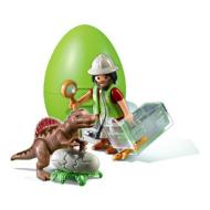 Uovo verde esploratore e dinosauro (4925)