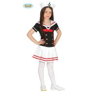Costume Marinaretta Marinaia Bambina Taglia 10-12 Anni (85933)