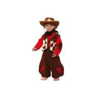 Costume cow boy in pile