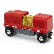 Brio vagone merci con carico d'oro (33938)