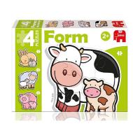 Puzzle Form baby mucca