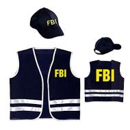 Costume Adulto Poliziotto FBI M